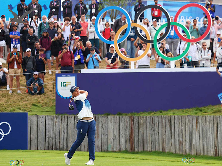 Leiderbord Golf Dames 2024 Olympische Spelen: Ronde 2